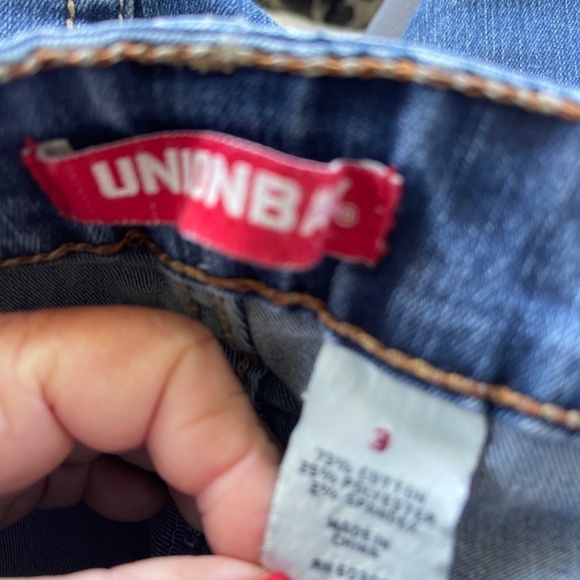 Union Bay Stretch Bermuda Denim Shorts - Picture 8 of 8